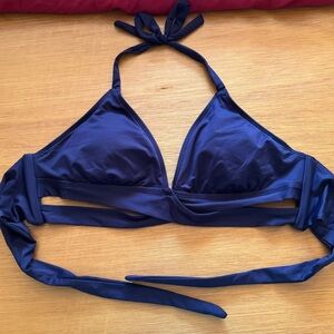 Kona Sol cut out halter bikini top large